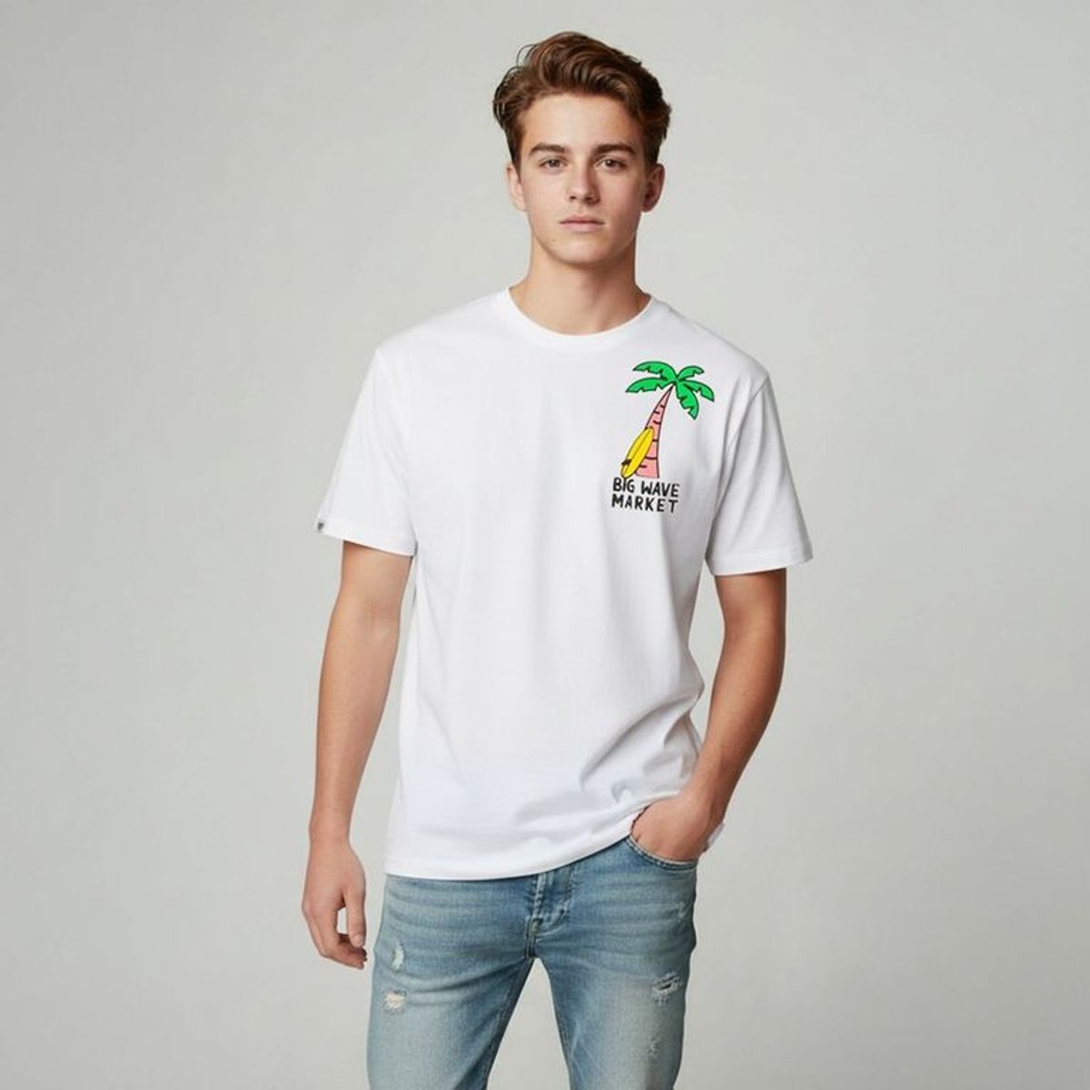 FEDERATION - Camiseta Para Niño con Estampado Manga corta de Algodón Federation