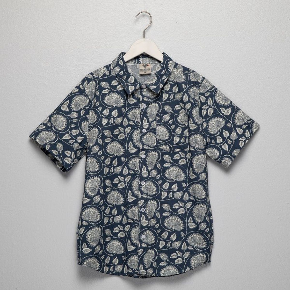 FEDERATION - Camisa para Niño Manga corta de Algodón Federation