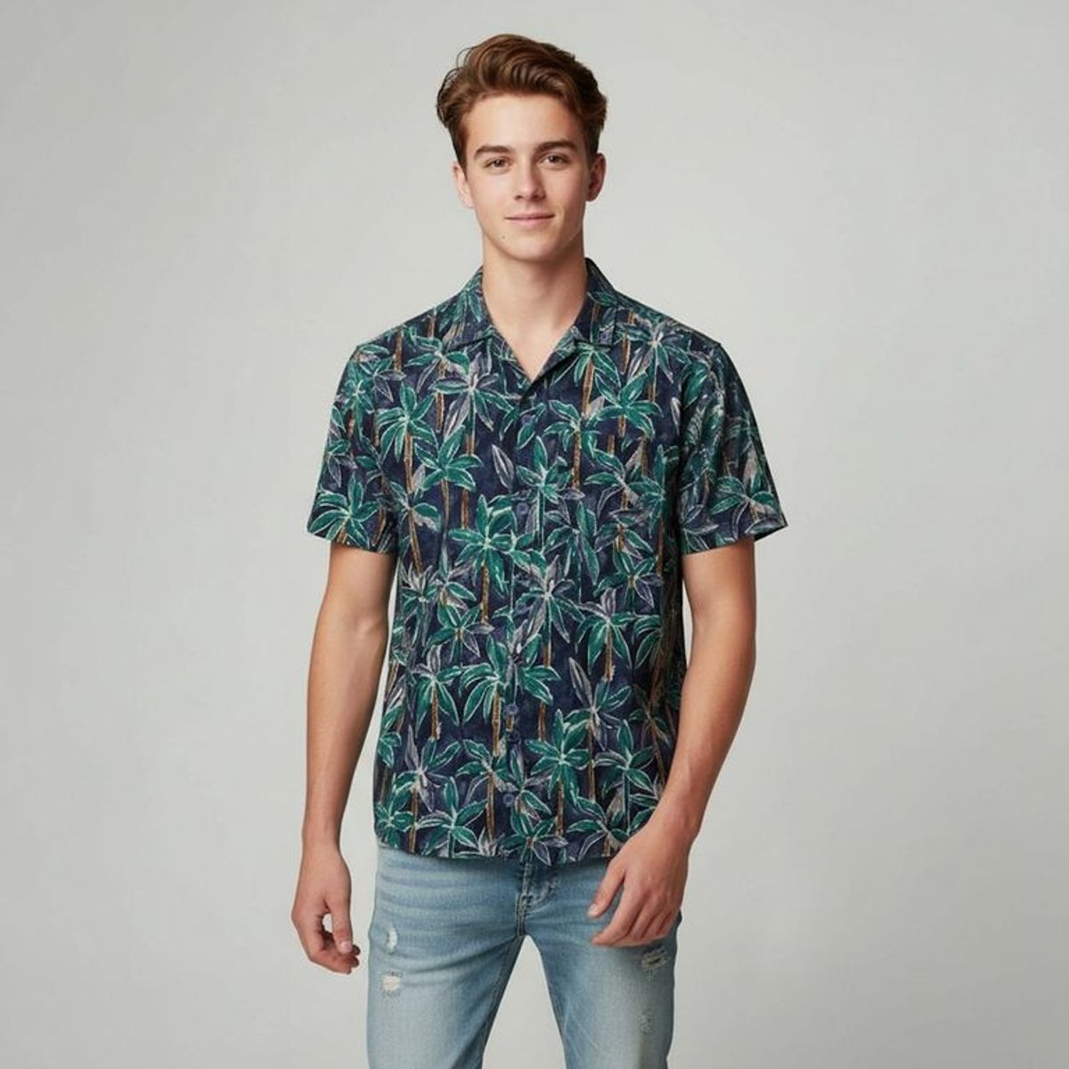 FEDERATION - Camisa Para Niño Manga corta de Algodón Federation