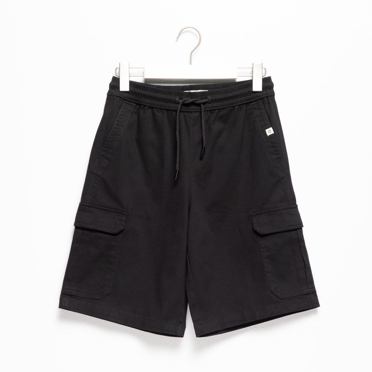 FEDERATION - Bermuda para Niño Cargo Cintura elásticada de Algodón Federation