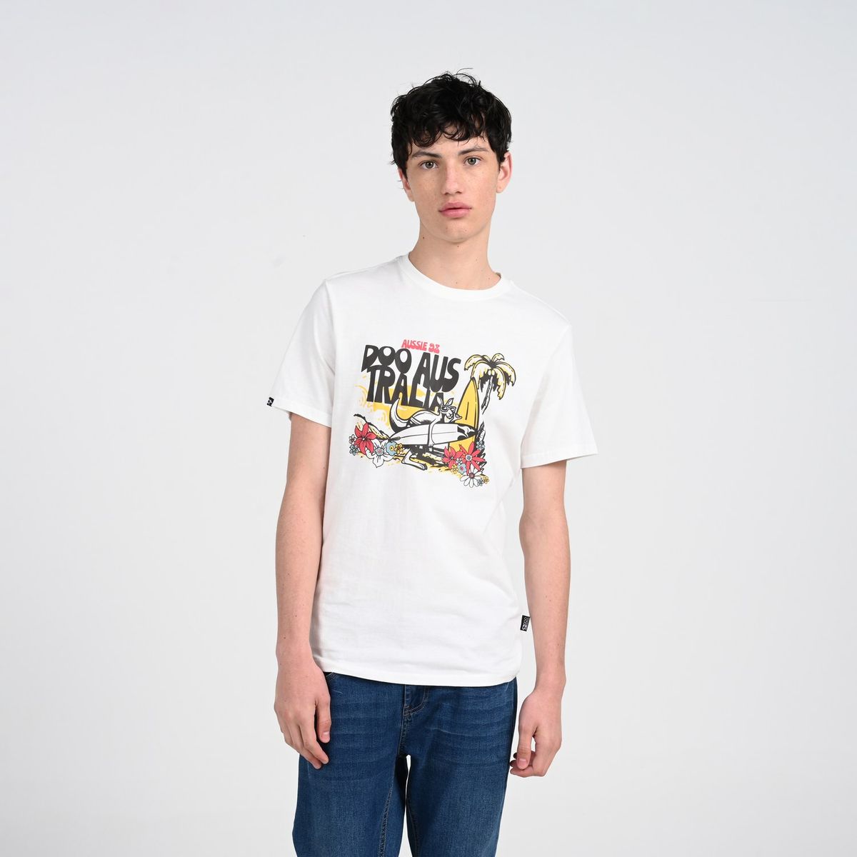 DOO AUSTRALIA - Camiseta Para Niño Pack 2 unidades Manga corta de Algodón Doo Australia