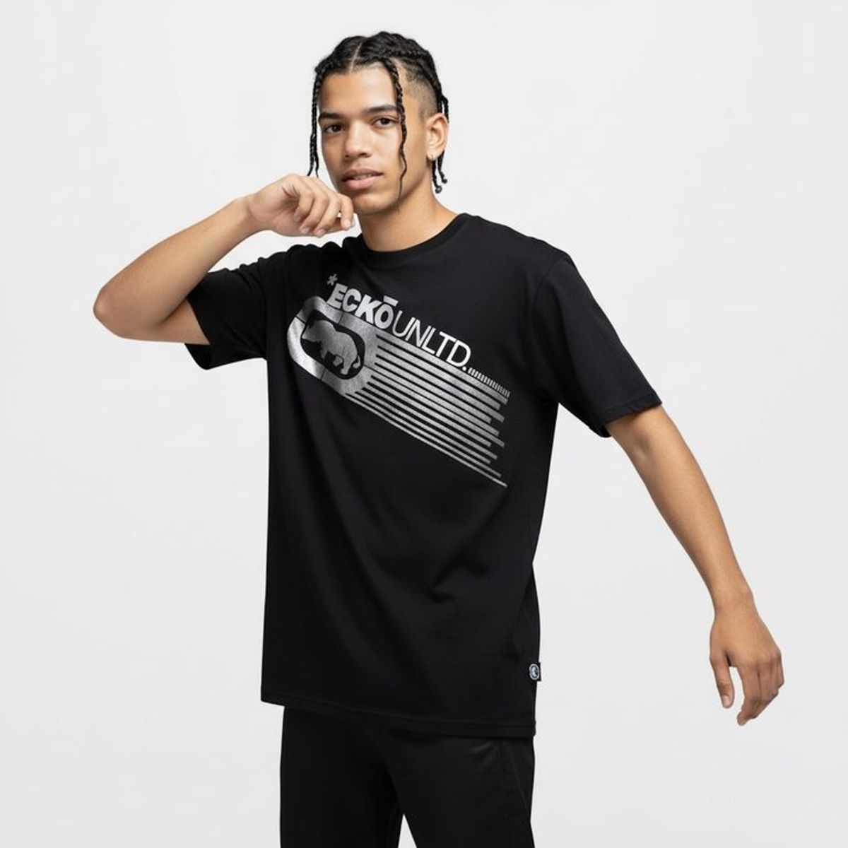 ECKO - Camiseta para Niño con Estampado Manga corta de Algodón Ecko