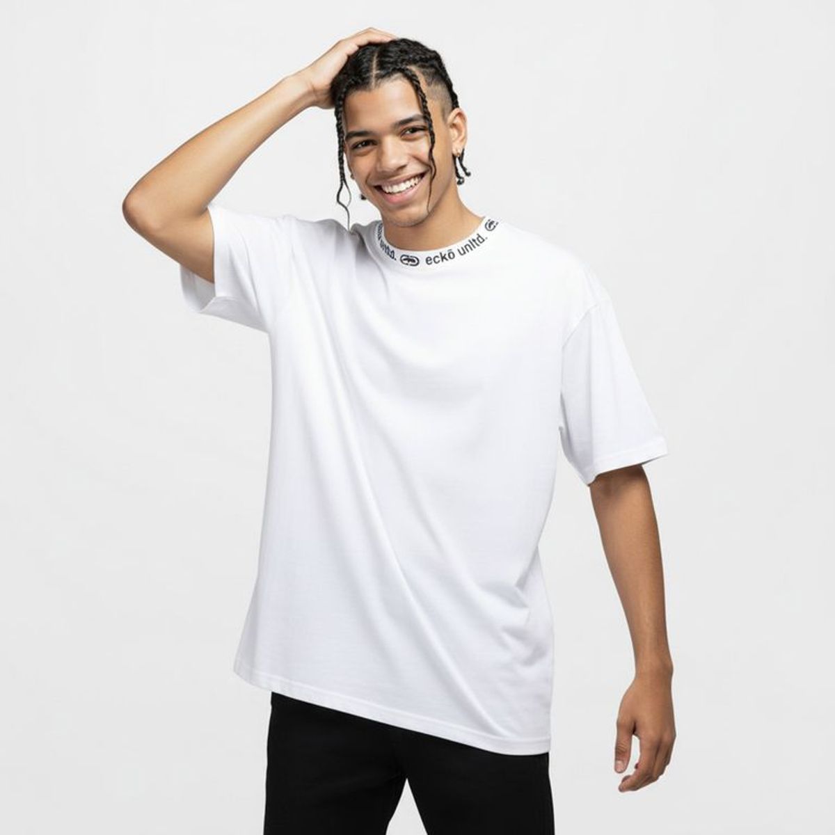 ECKO - Camiseta para Niño con Logo Manga corta de Algodón Ecko