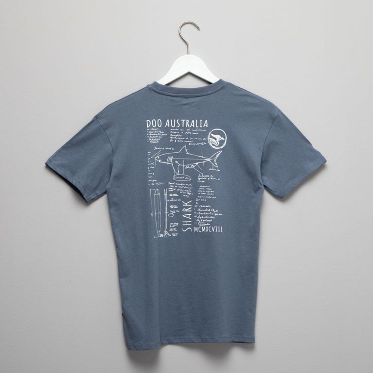 DOO AUSTRALIA - Camiseta para Niño con Estampado Manga corta de Algodón Doo Australia