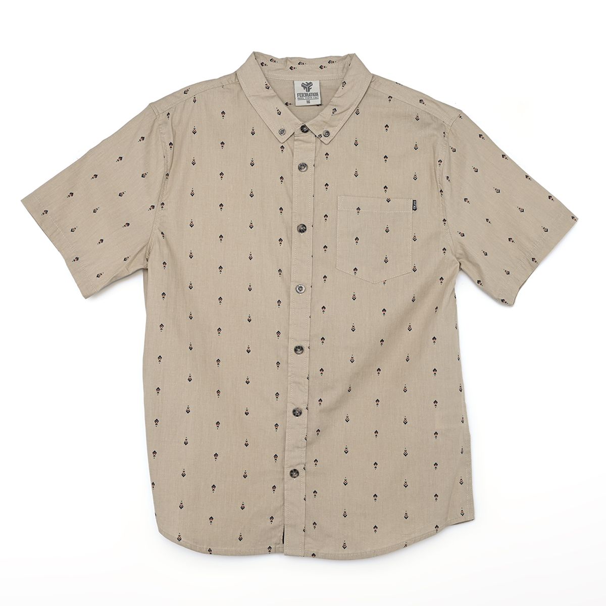 FEDERATION - Camisa para Niño Manga corta de Algodón Federation