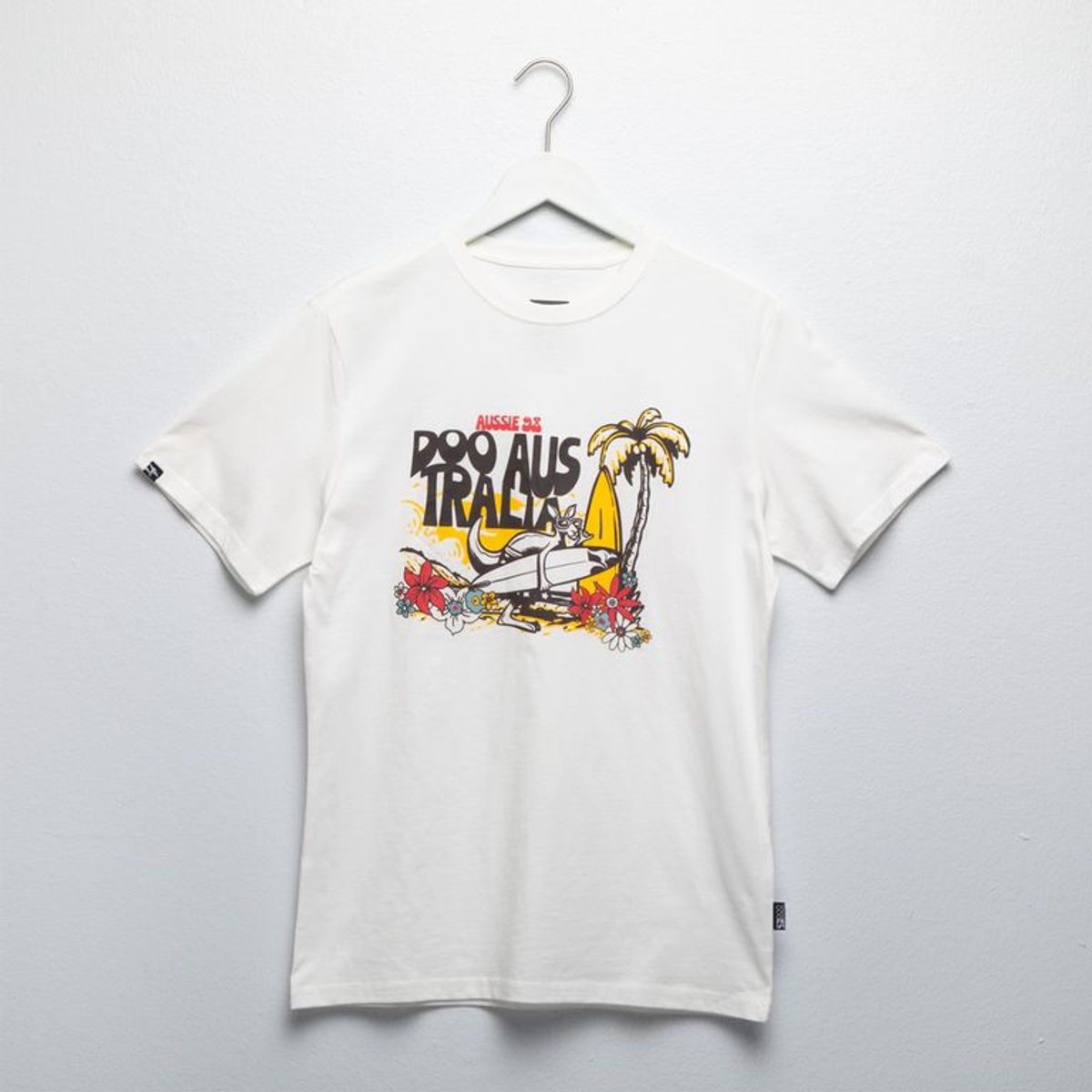 DOO AUSTRALIA - Camiseta para Niño con Estampado Manga corta de Algodón Doo Australia