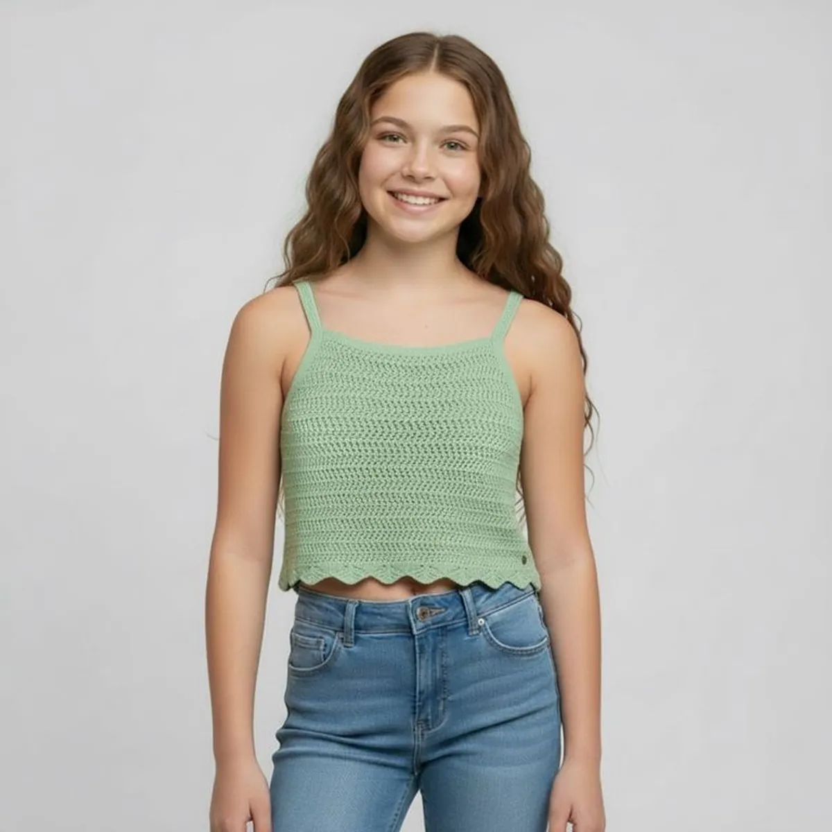 DOO AUSTRALIA - Top para Niña Tejido de Algodón Doo Australia