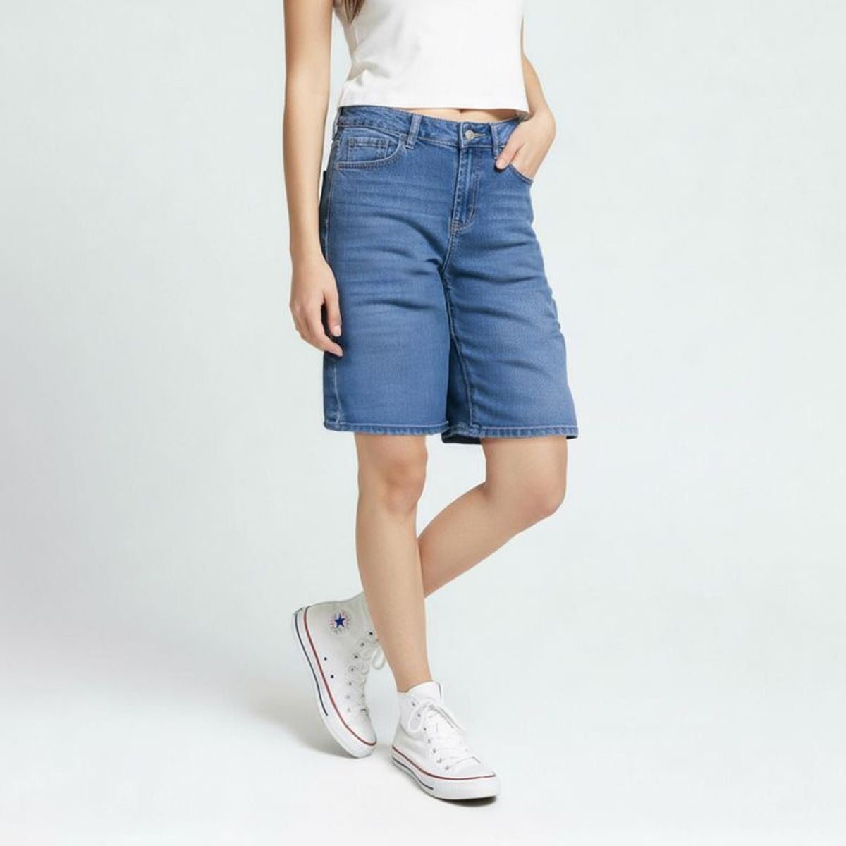 ELV - Short para Niña de Algodón ELV