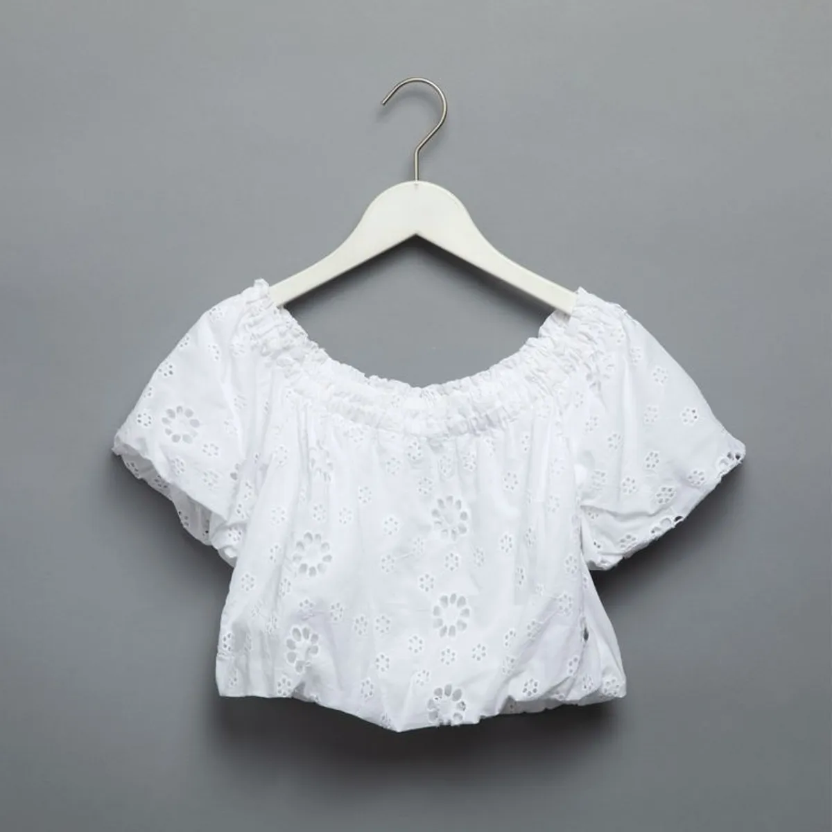 ELV - Blusa para Niña de Algodón ELV