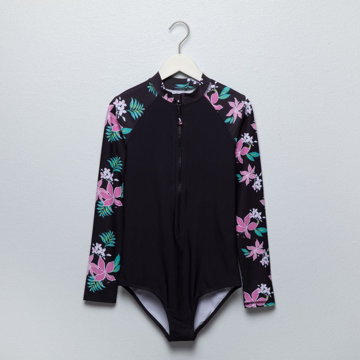 ELV - Vestido de baño para Niña con Estampado Manga larga ELV