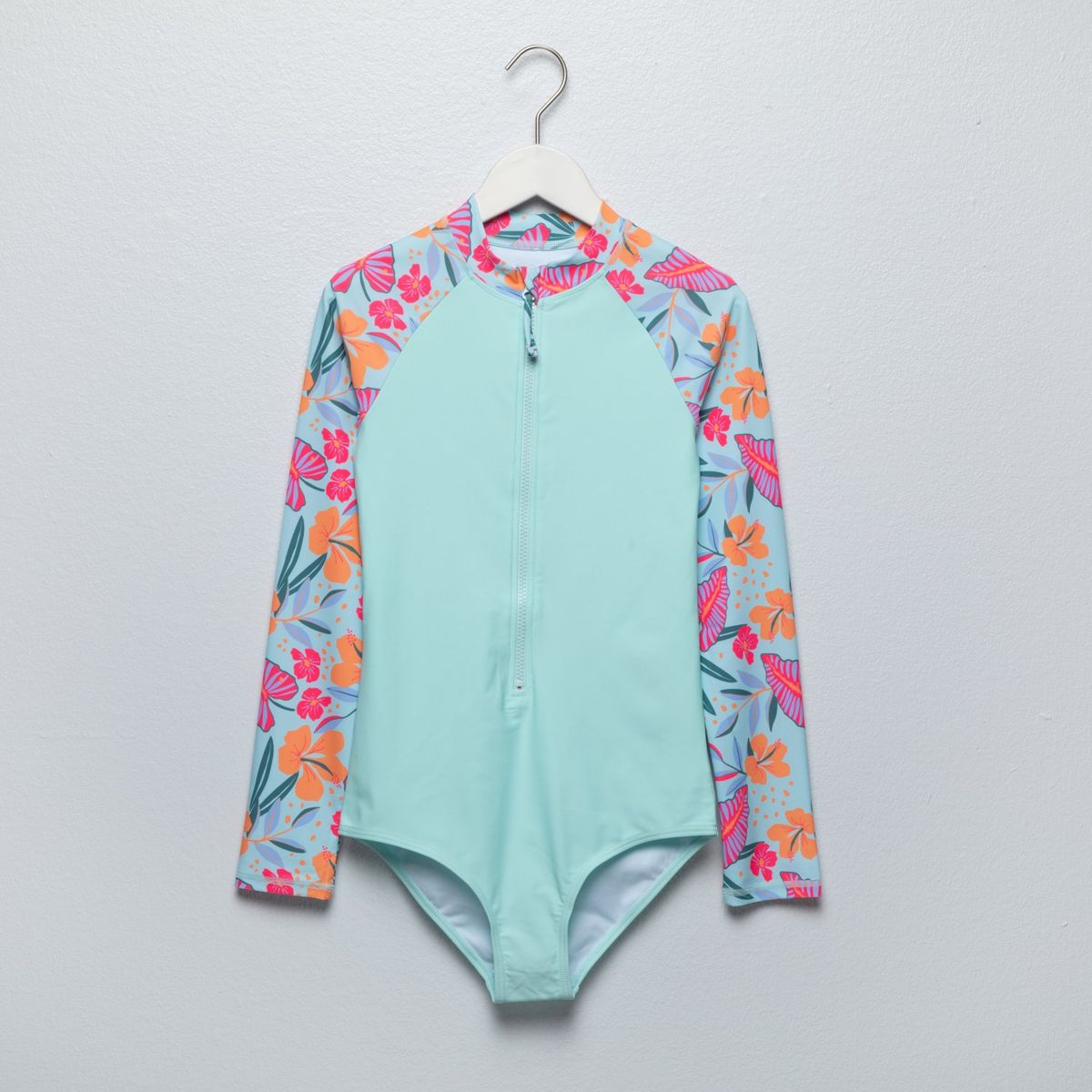 ELV - Vestido de baño para Niña con Estampado Manga larga ELV