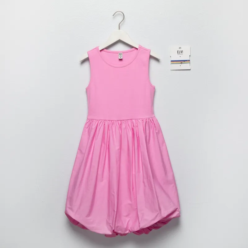 ELV - Vestido para Niña de Algodón ELV