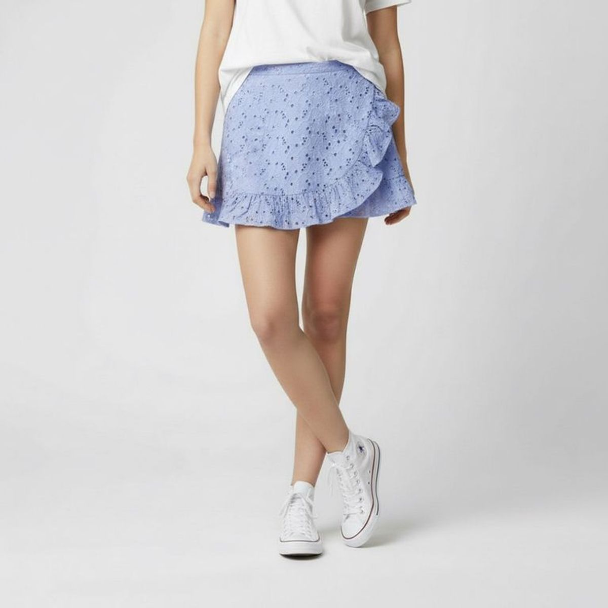 ELV - Falda para Niña de Algodón ELV