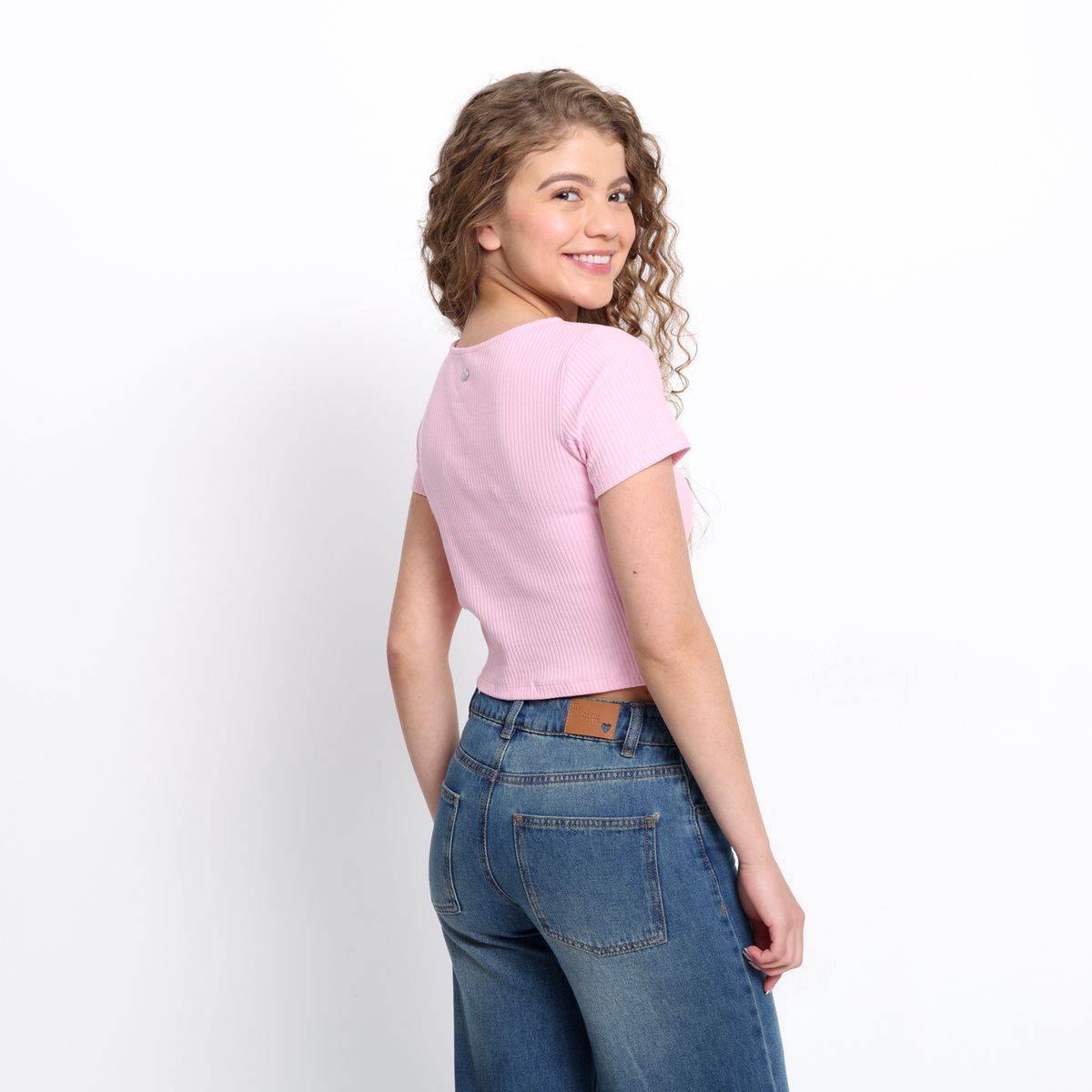 ELV - Camiseta para Niña de Algodón ELV