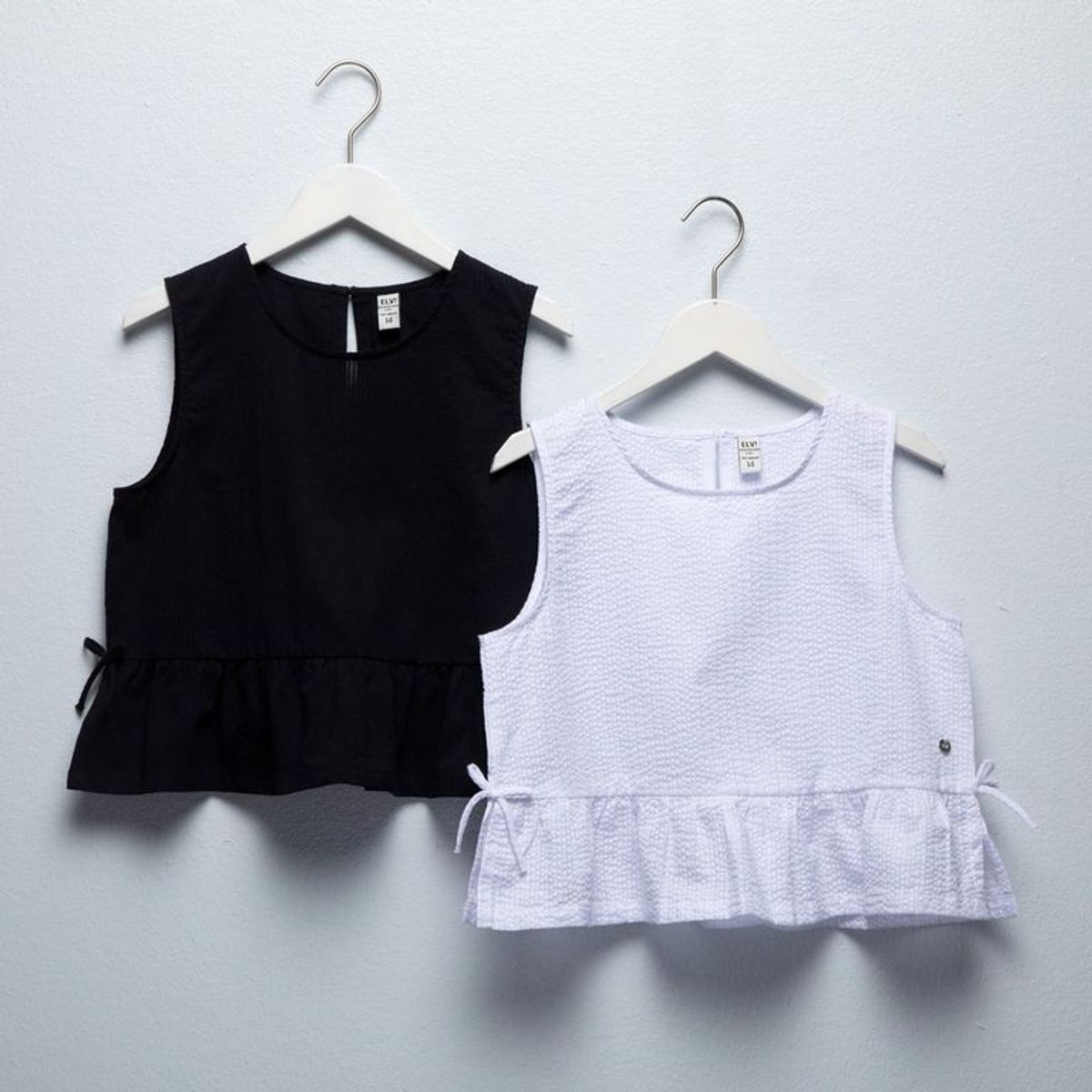 ELV - Blusa para Niña de Algodón ELV