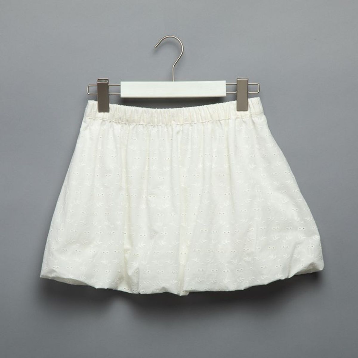 ELV - Falda para Niña con Ojalillo de Algodón ELV