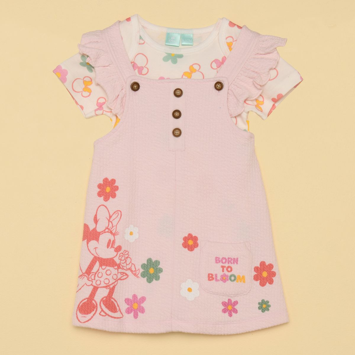 MINNIE - Sets Body + Vestido para Bebé niña en Algodón Minnie