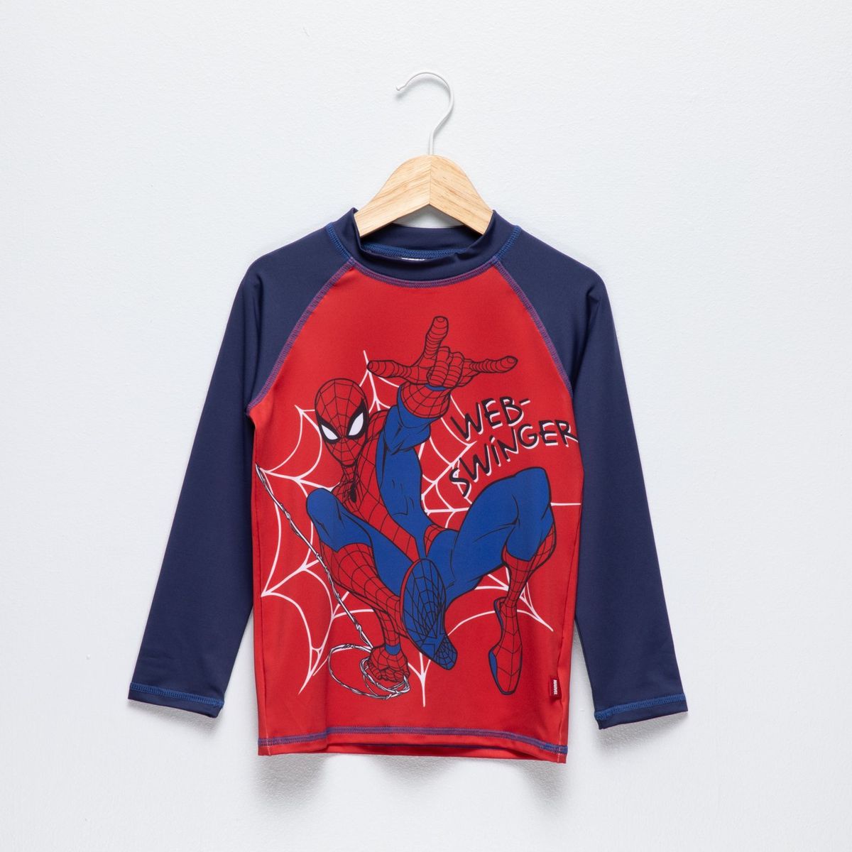 SPIDERMAN - Camiseta UV para Niño con Estampado Manga larga Spiderman
