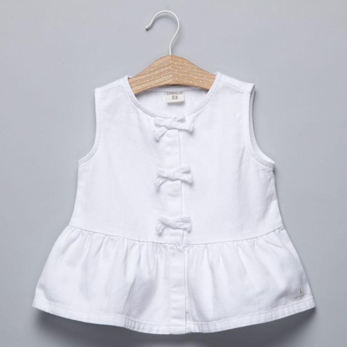 CONIGLIO - Blusa para Niña de Algodón Coniglio