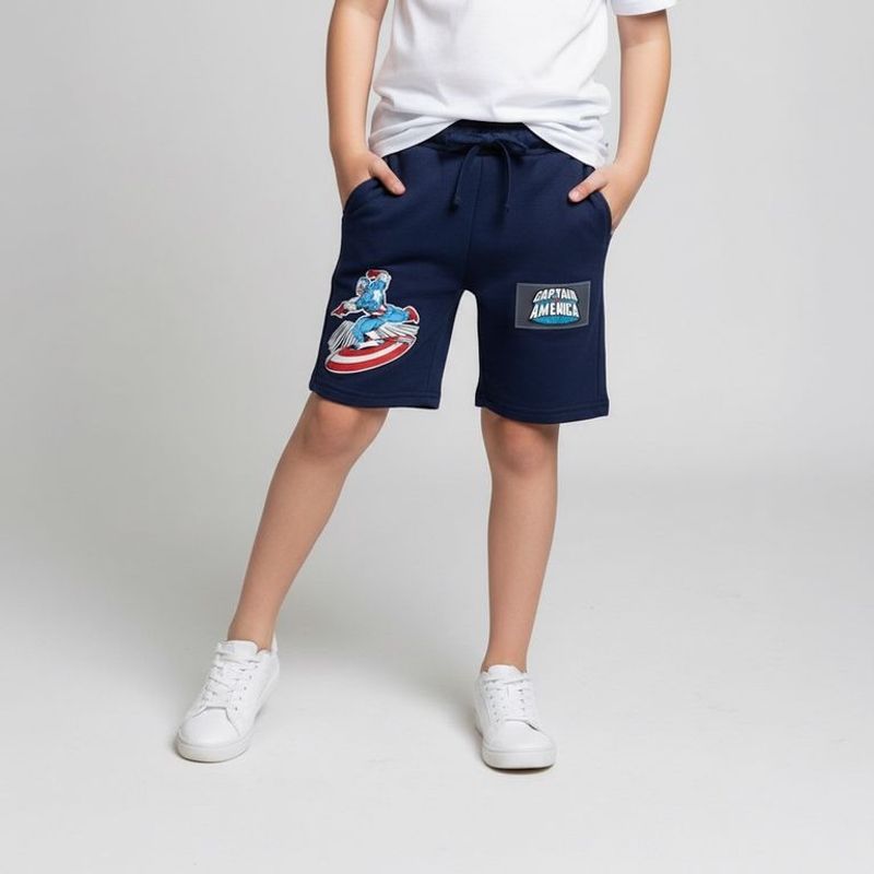 AVENGERS - Bermuda para Niño Avengers de Algodón