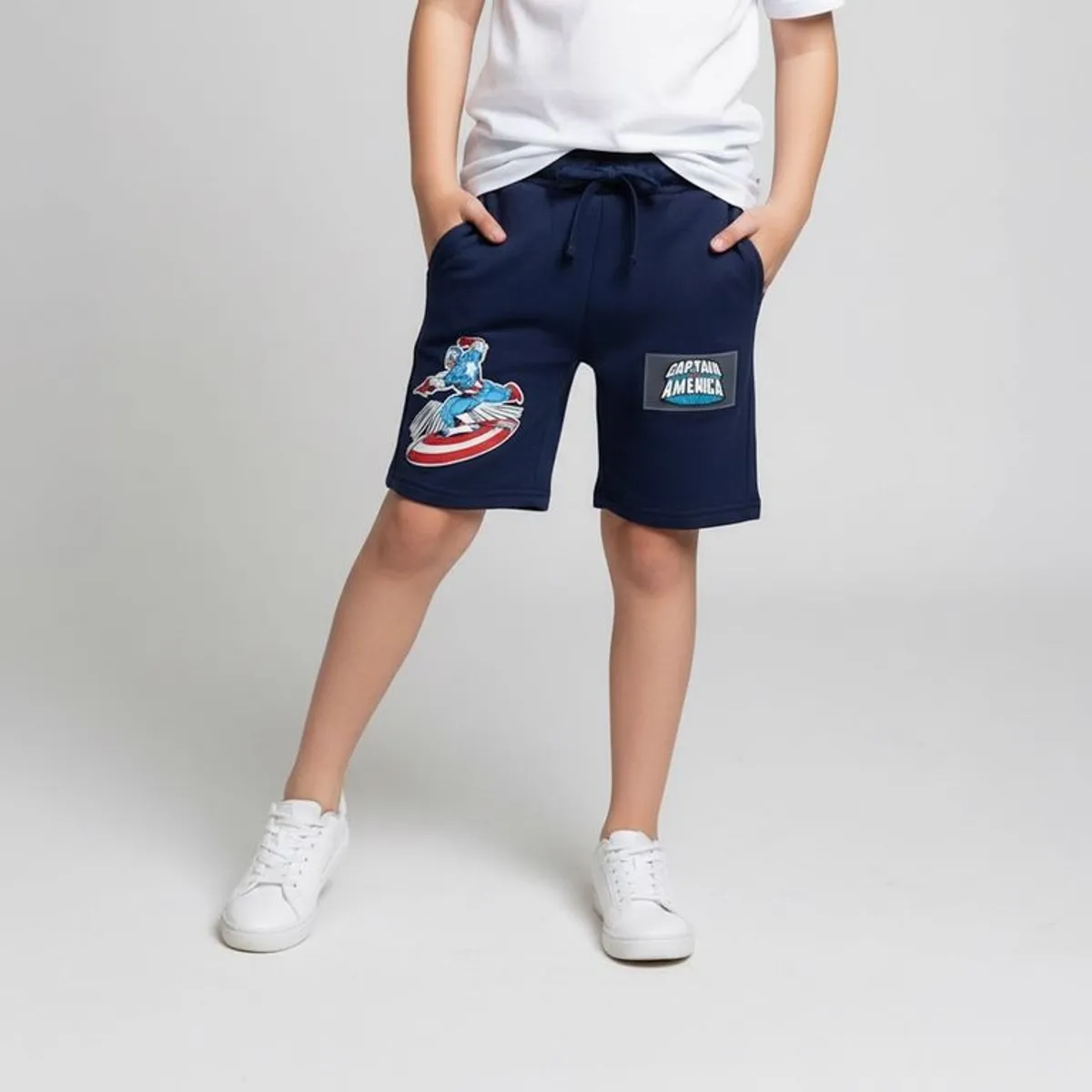 AVENGERS - Bermuda para Niño Avengers de Algodón