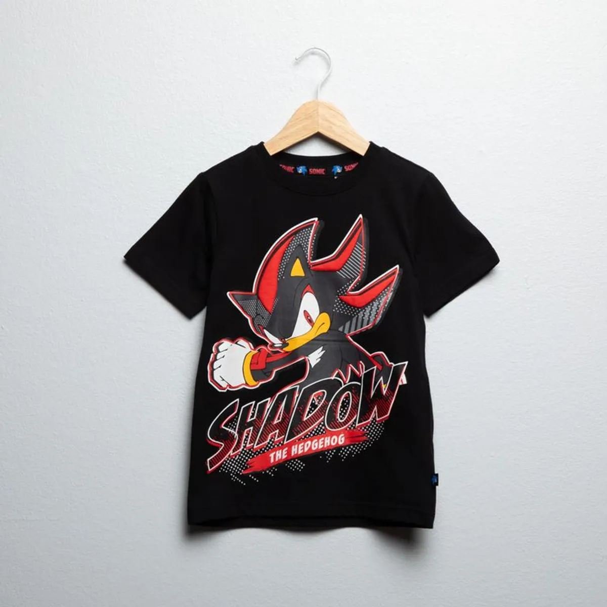 SONIC - Camiseta Para Niño con Estampado Manga corta de Algodón Sonic