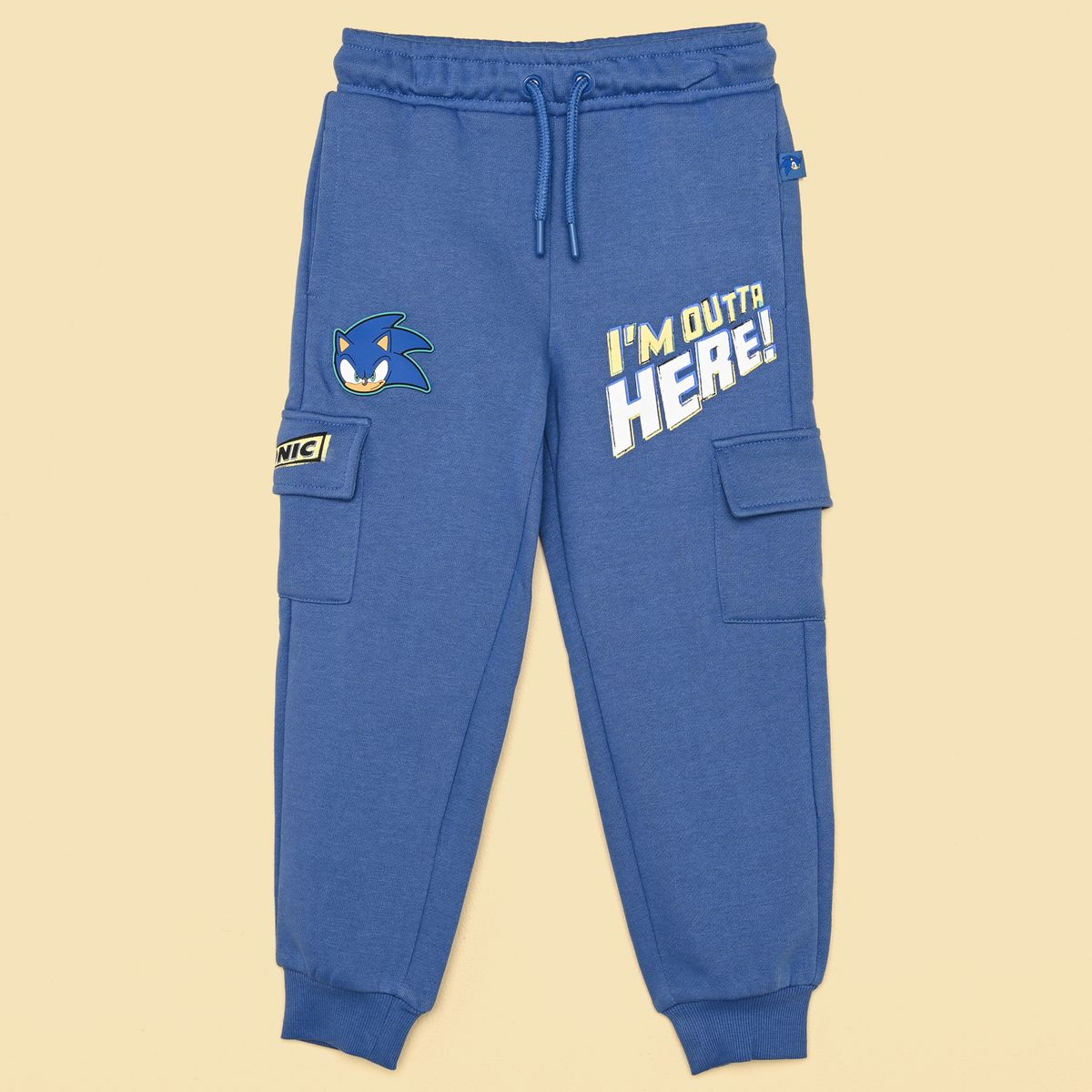 SONIC - Jogger para Niño de Algodón Sonic