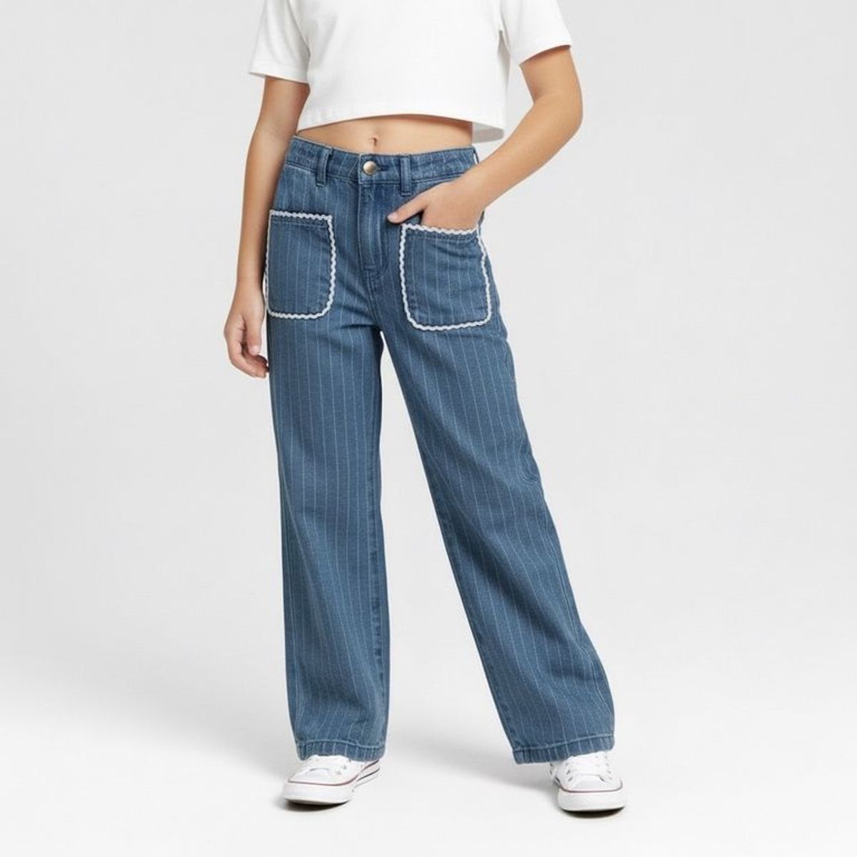 CONIGLIO - Pantalón para Niña de Algodón Coniglio