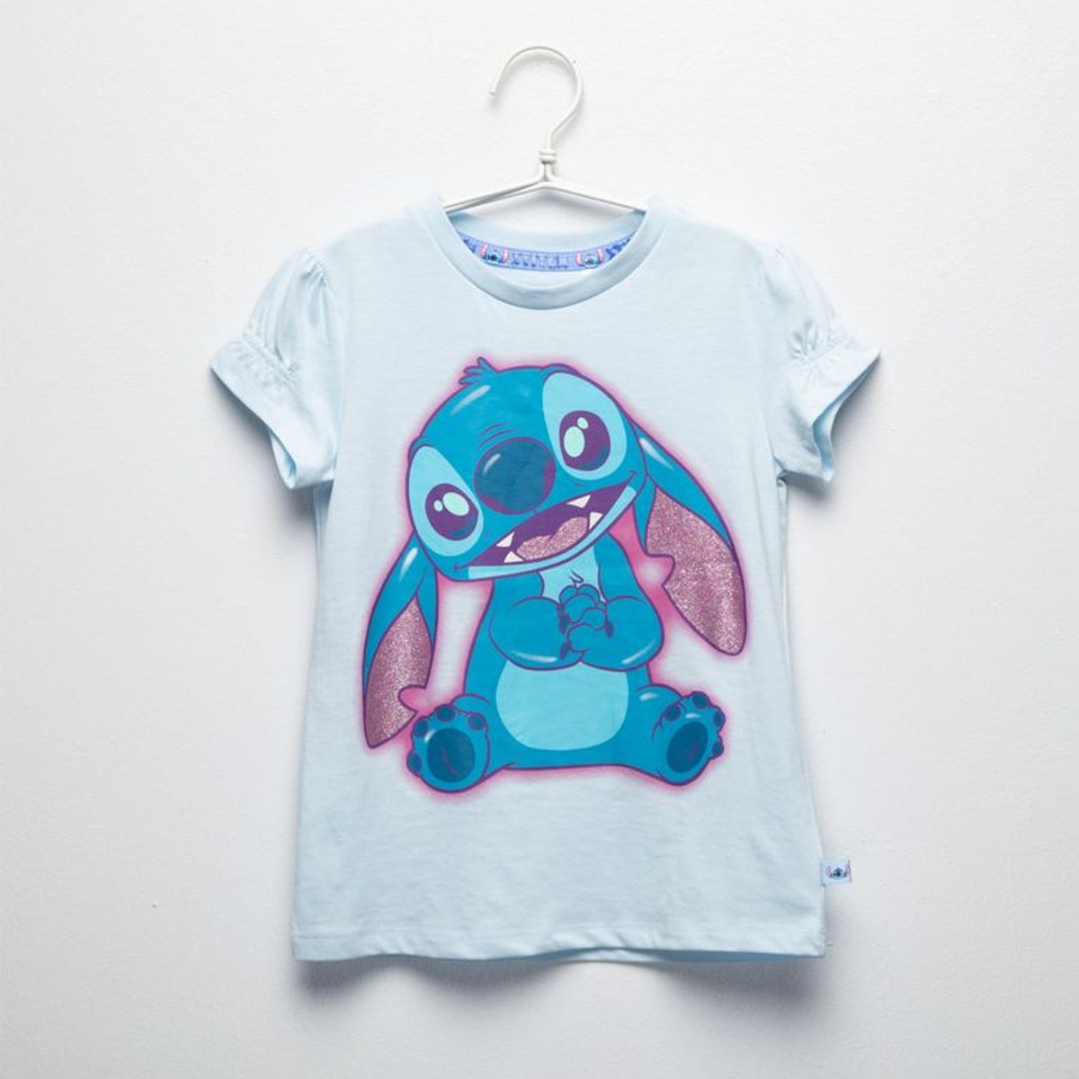 LILO & STITCH - Camiseta Para Niña con Estampado Manga corta de Algodón LILO & STITCH