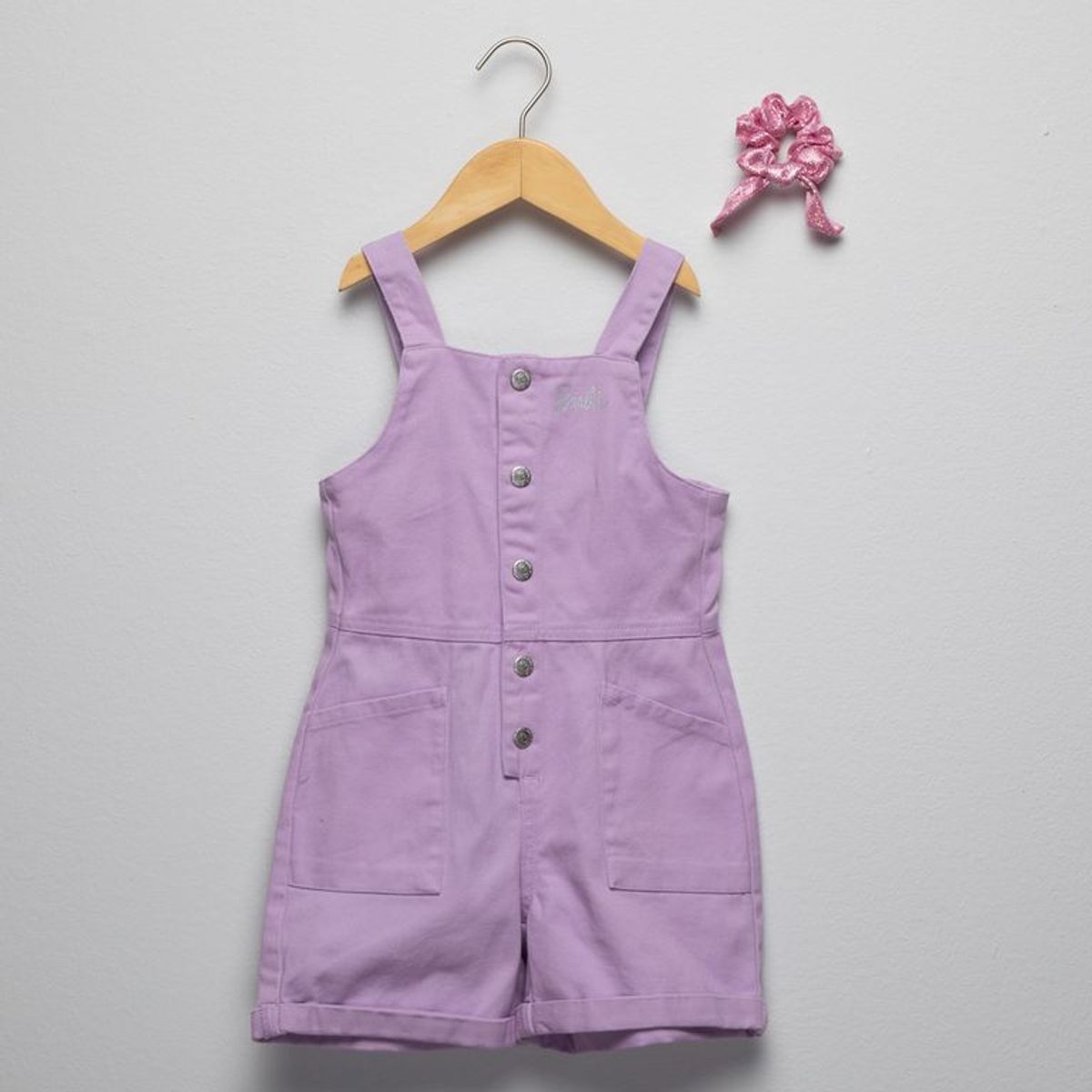 BARBIE - Jardinera para Niña de Algodón Barbie