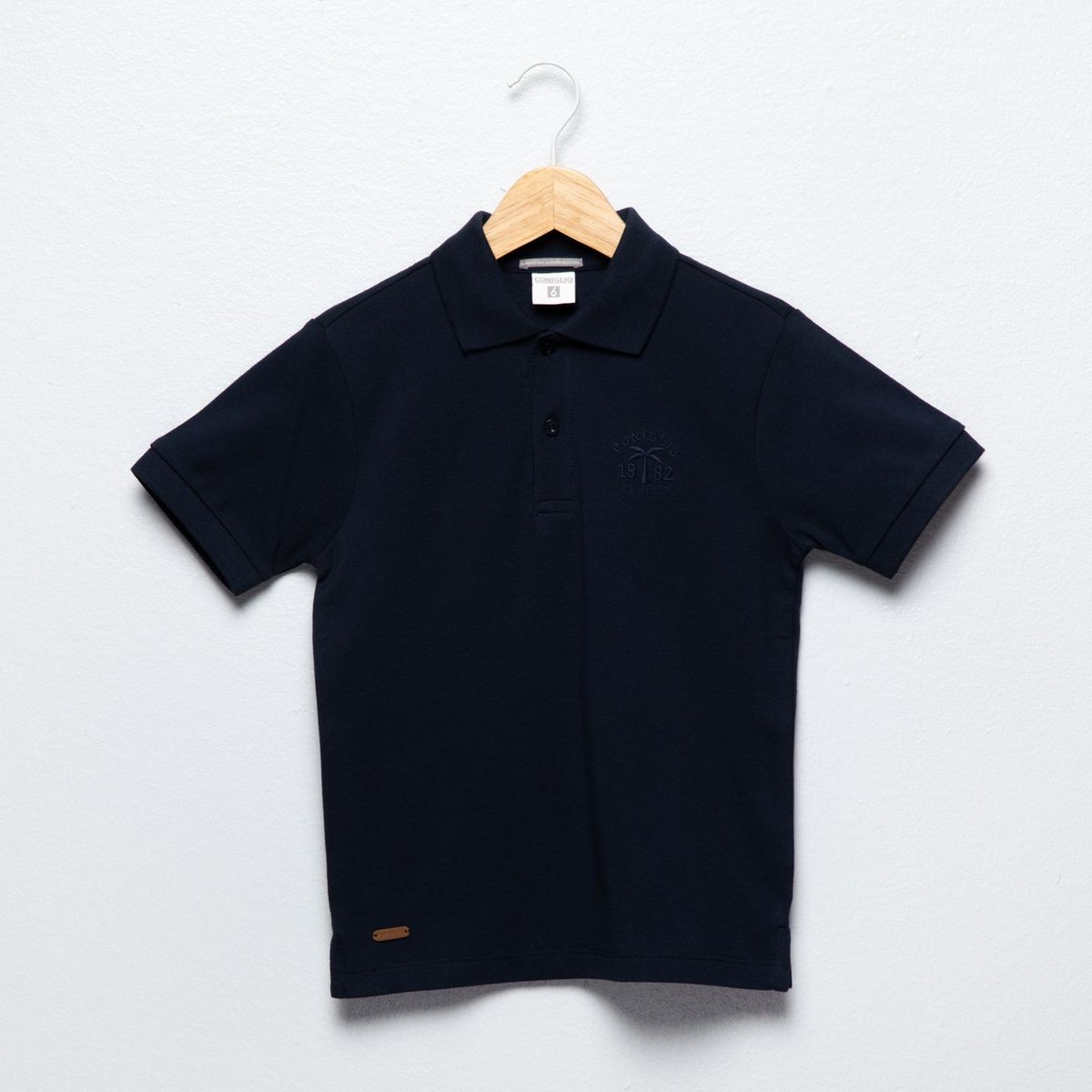 CONIGLIO - Camiseta polo Para Niño Con cuello Manga corta de Algodón Coniglio