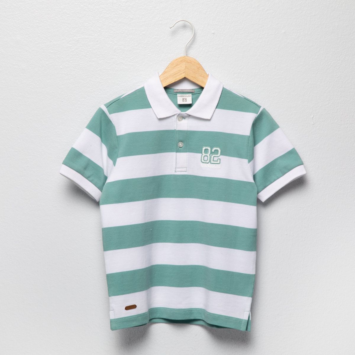 CONIGLIO - Camiseta polo Para Niño Con cuello Manga corta de Algodón Coniglio