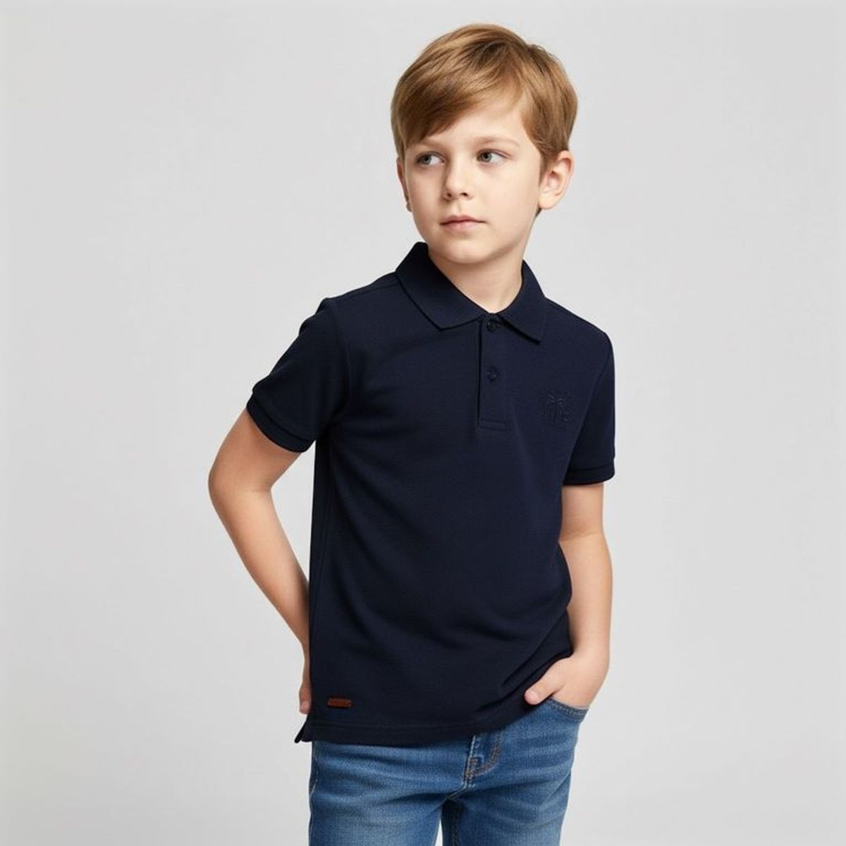 CONIGLIO - Camiseta polo Para Niño Con cuello Manga corta de Algodón Coniglio
