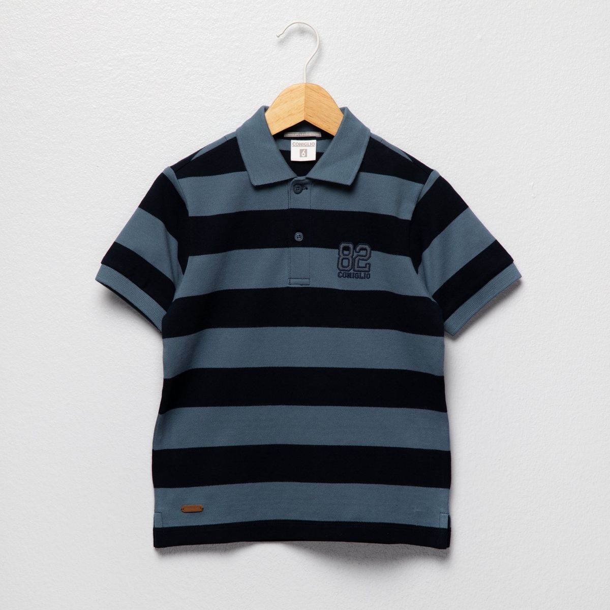 CONIGLIO - Camiseta polo Para Niño Con cuello Manga corta de Algodón Coniglio