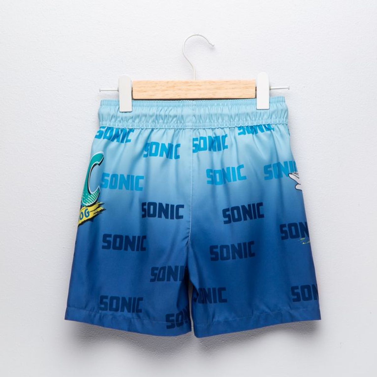 SONIC - Pantaloneta de baño Para Niño con Estampado Cintura elásticada Sonic