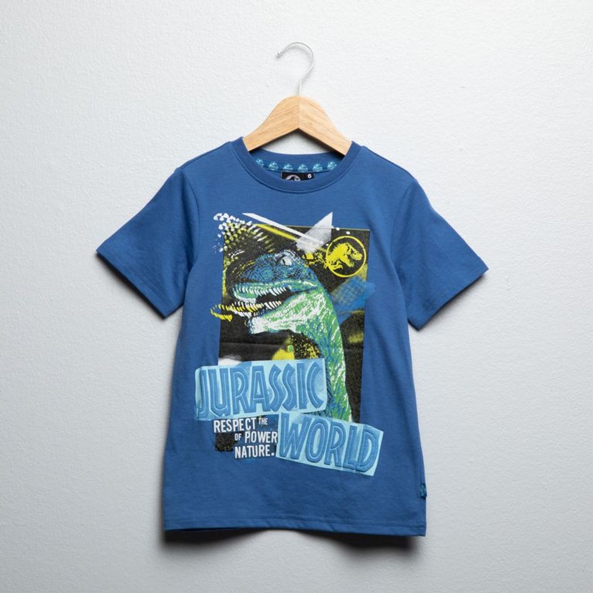 JURASSIC WORLD - Camiseta Niño  con Estampado   Manga corta Algodón Jurassic World