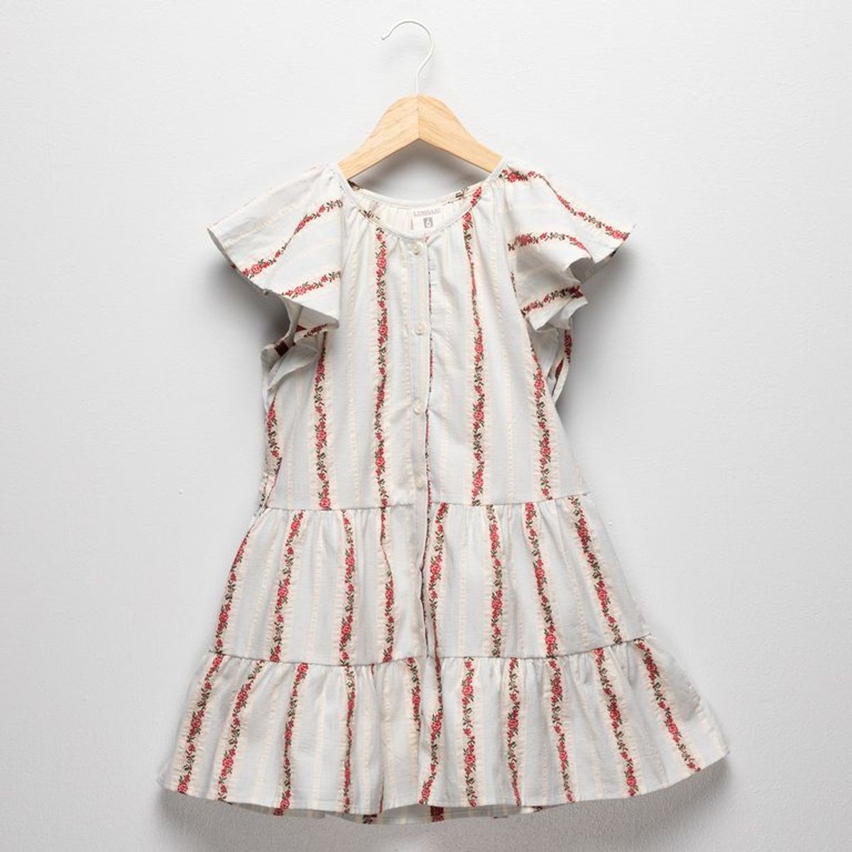 CONIGLIO - Vestido para Niña Manga corta de Algodón Coniglio