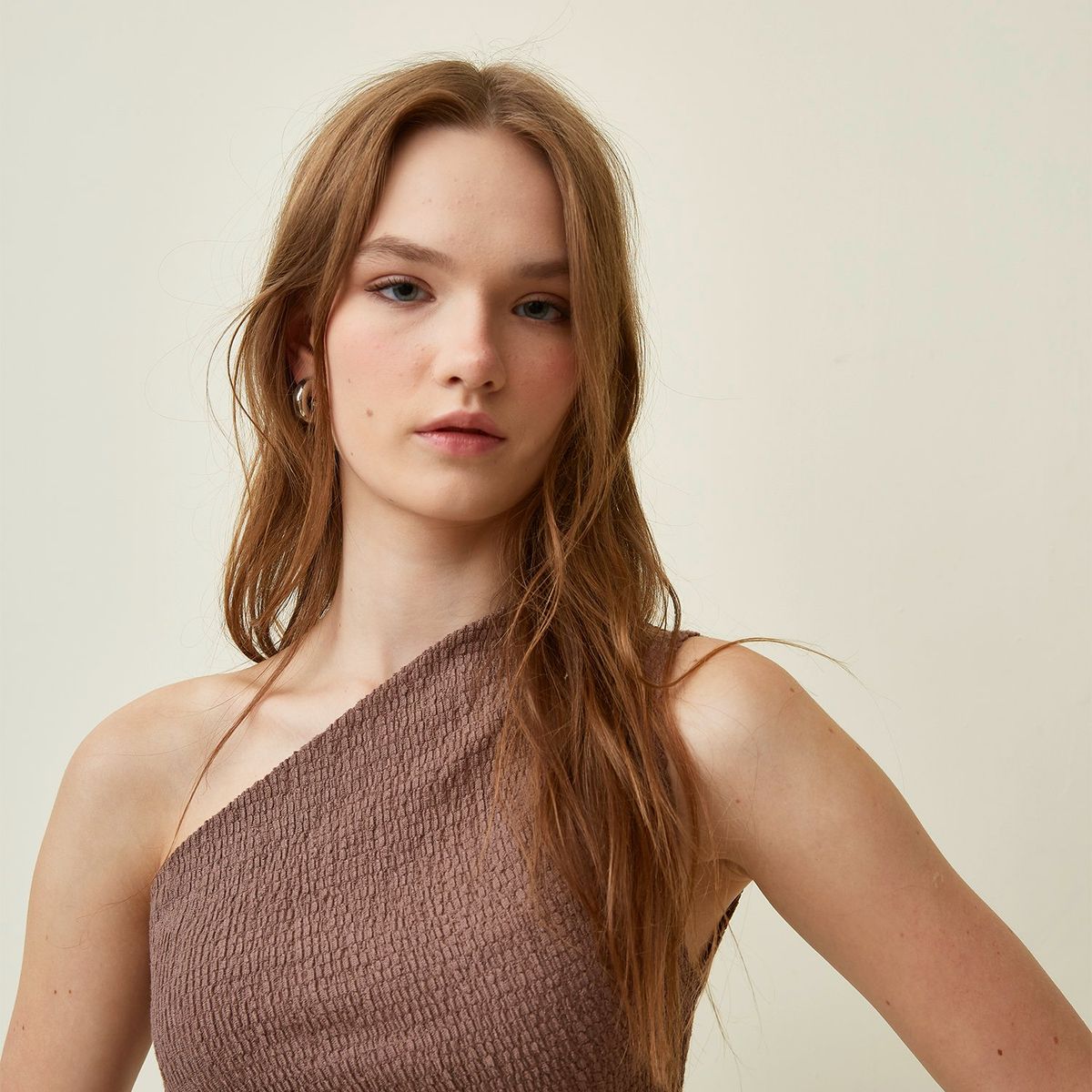 SYBILLA - Blusa Mujer Sin mangas de Algodón Sybilla