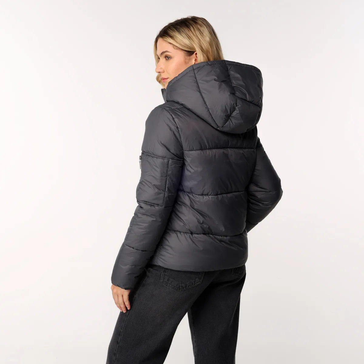 SYBILLA - Chaqueta acolchada Mujer Con capota Sybilla