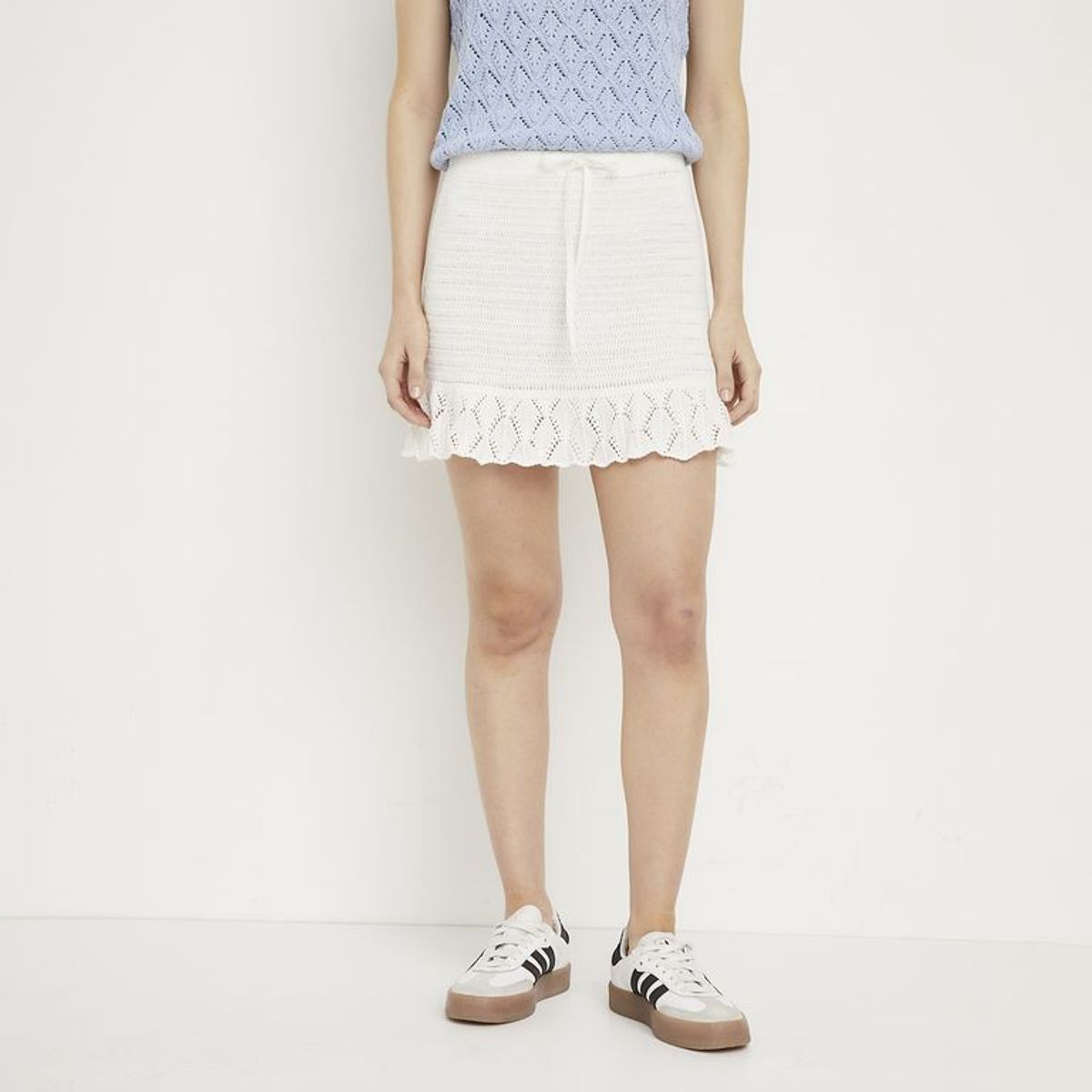 SYBILLA - Falda Mini Mujer Tejido de Algodón Sybilla