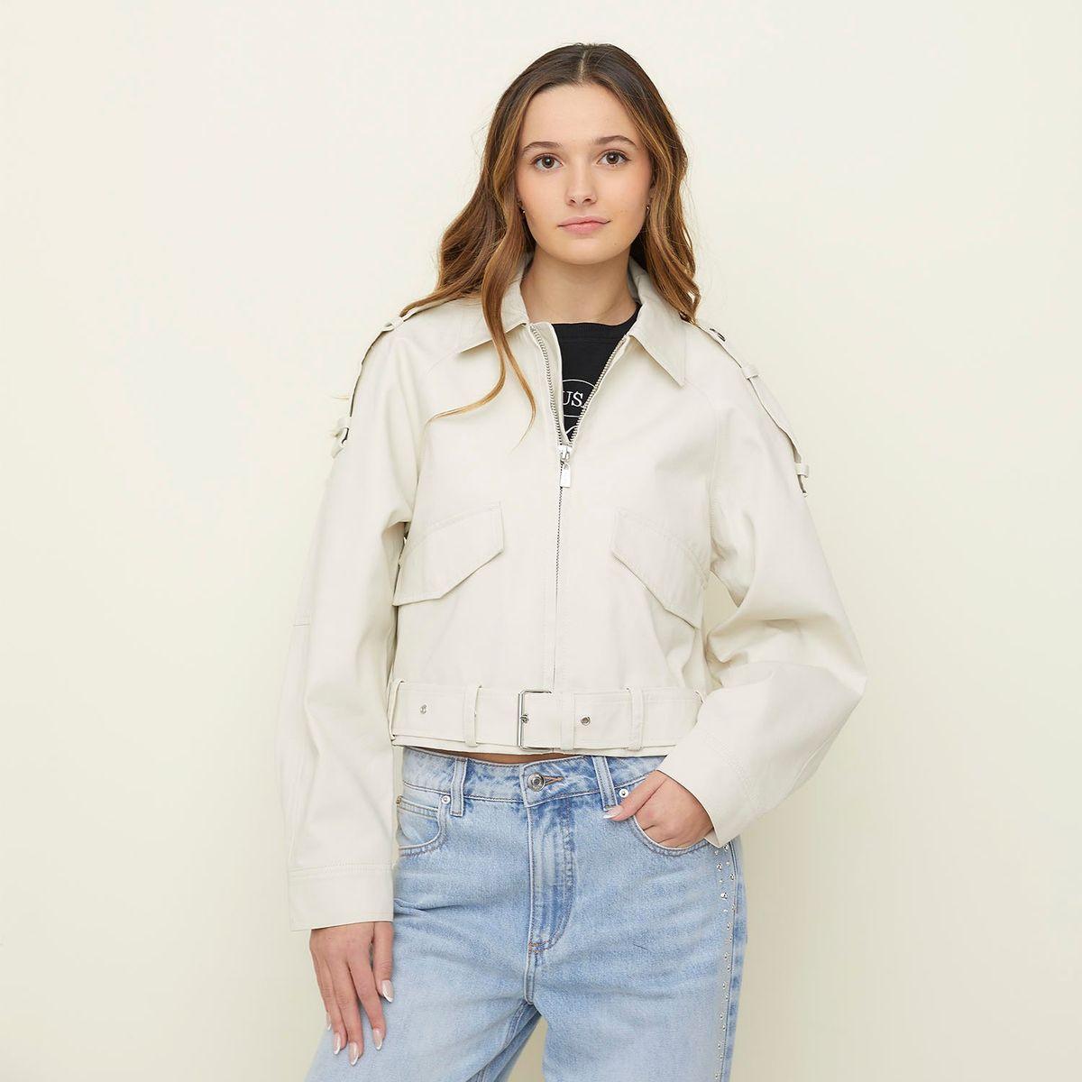SYBILLA - Chaqueta Mujer de Algodón Sybilla