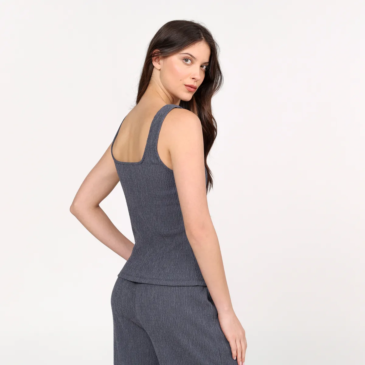 BASEMENT - Blusa Mujer Sin mangas Basement