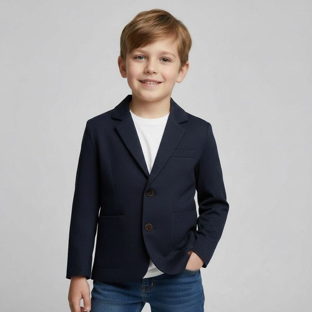 CONIGLIO - Blazer para Niño de Modal Coniglio