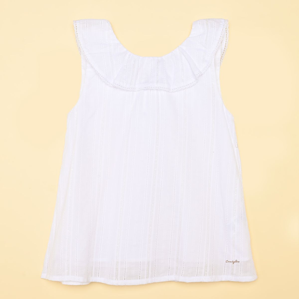 CONIGLIO - Blusa para Niña de Algodón Coniglio