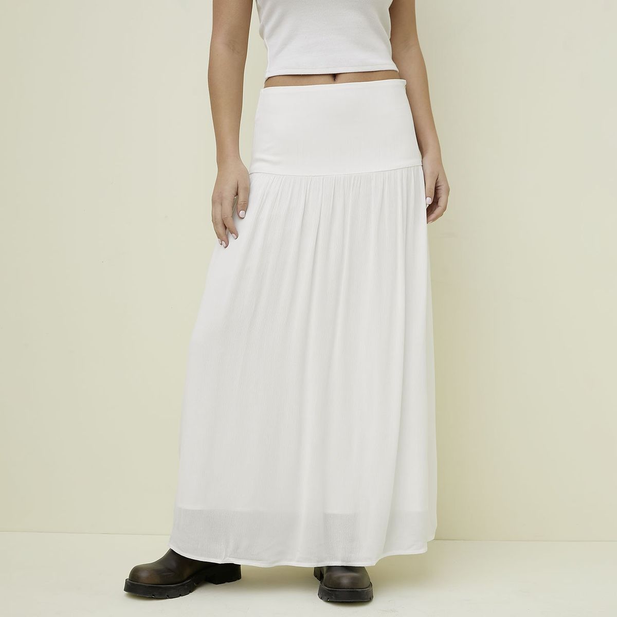 SYBILLA - Falda Maxi Mujer Sybilla