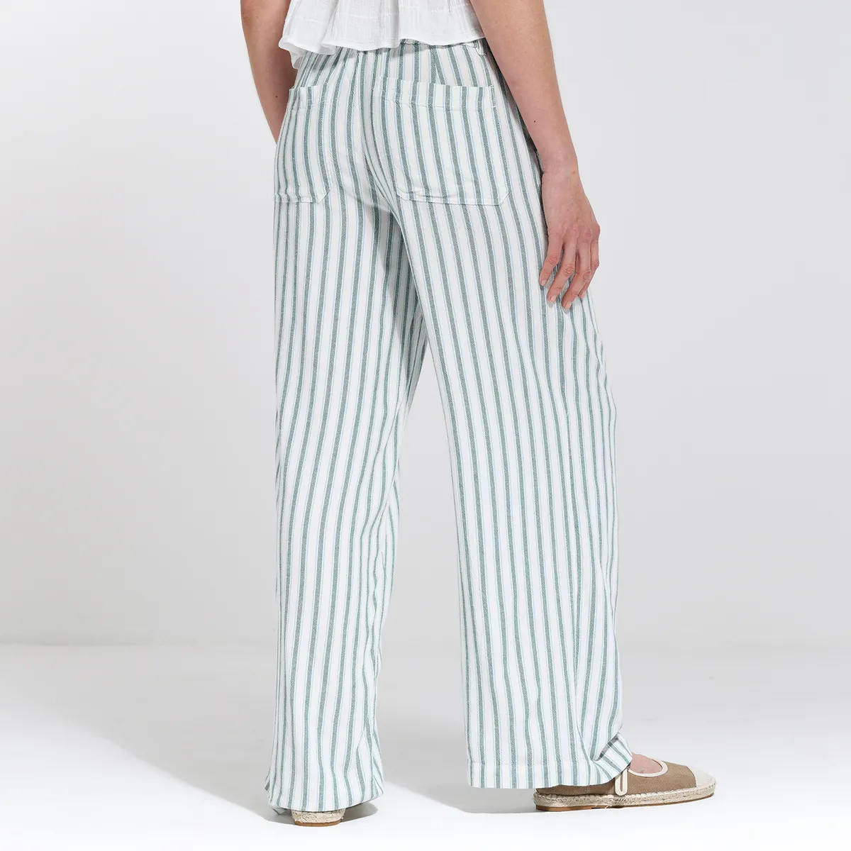 SYBILLA - Pantalón Recto Mujer Tiro medio Sybilla