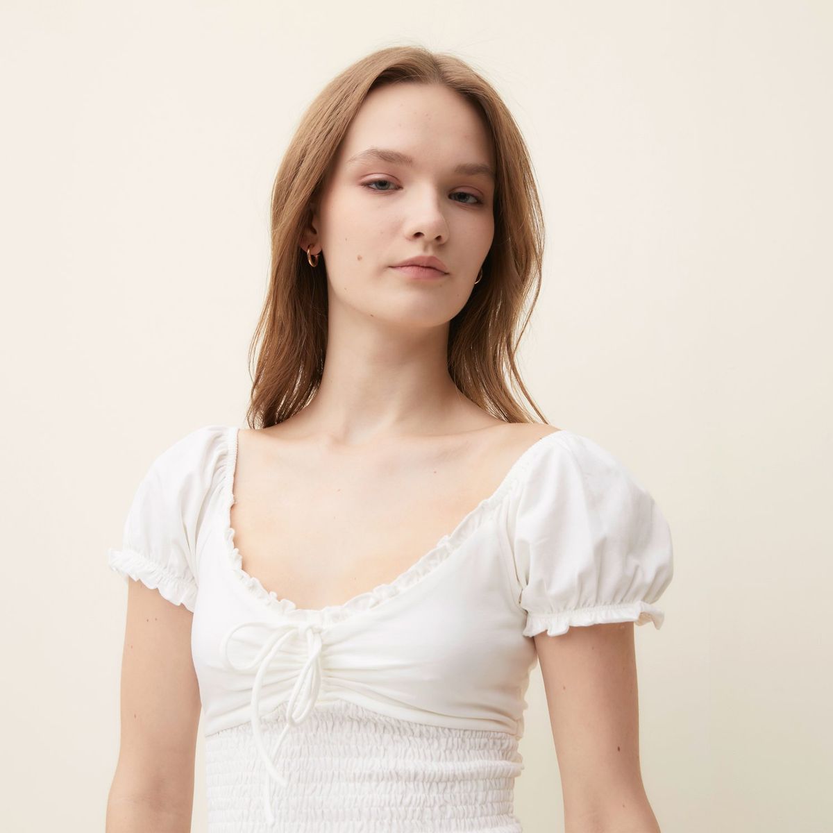 SYBILLA - Camiseta Mujer Manga corta de Algodón Sybilla