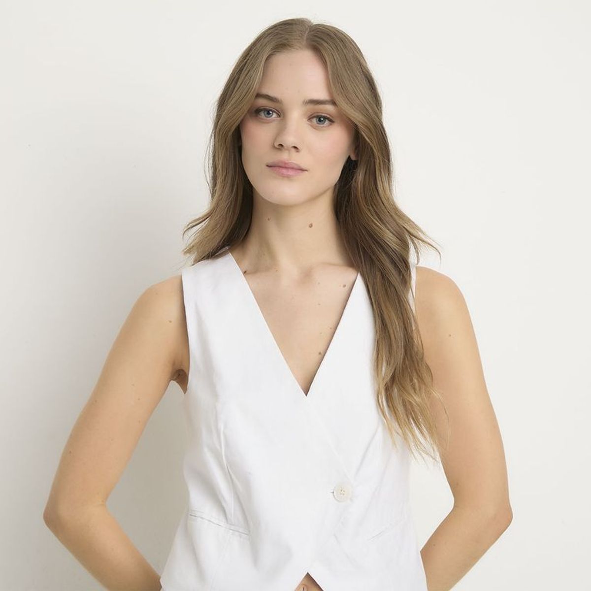 SYBILLA - Blusa Mujer Sin mangas Sybilla