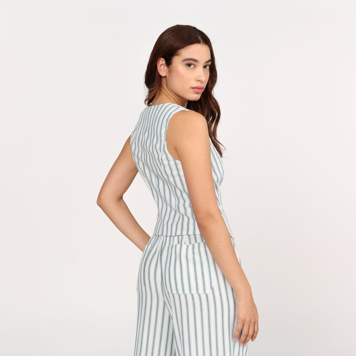 SYBILLA - Blusa Mujer Sin mangas Sybilla