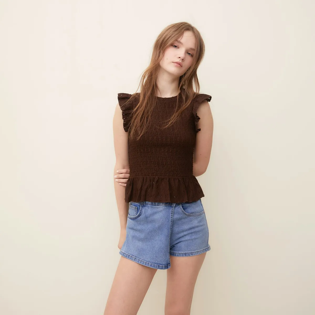 SYBILLA - Blusa Mujer Sin mangas Sybilla